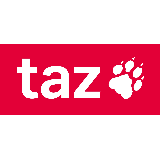 Logo TAZ Verlags- und Vertriebsgesellschaft mbH Berlin.